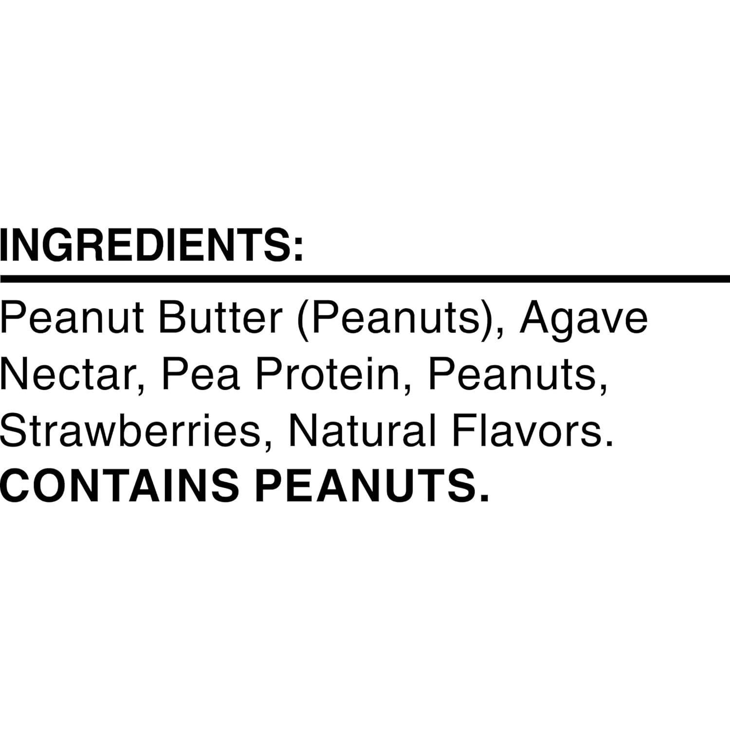 image:imageRXBAR High Protein Bars Gluten Free Protein Snacks Strawberry Peanut Butter 253oz Box 12 BarsStrawberry Peanut Butter