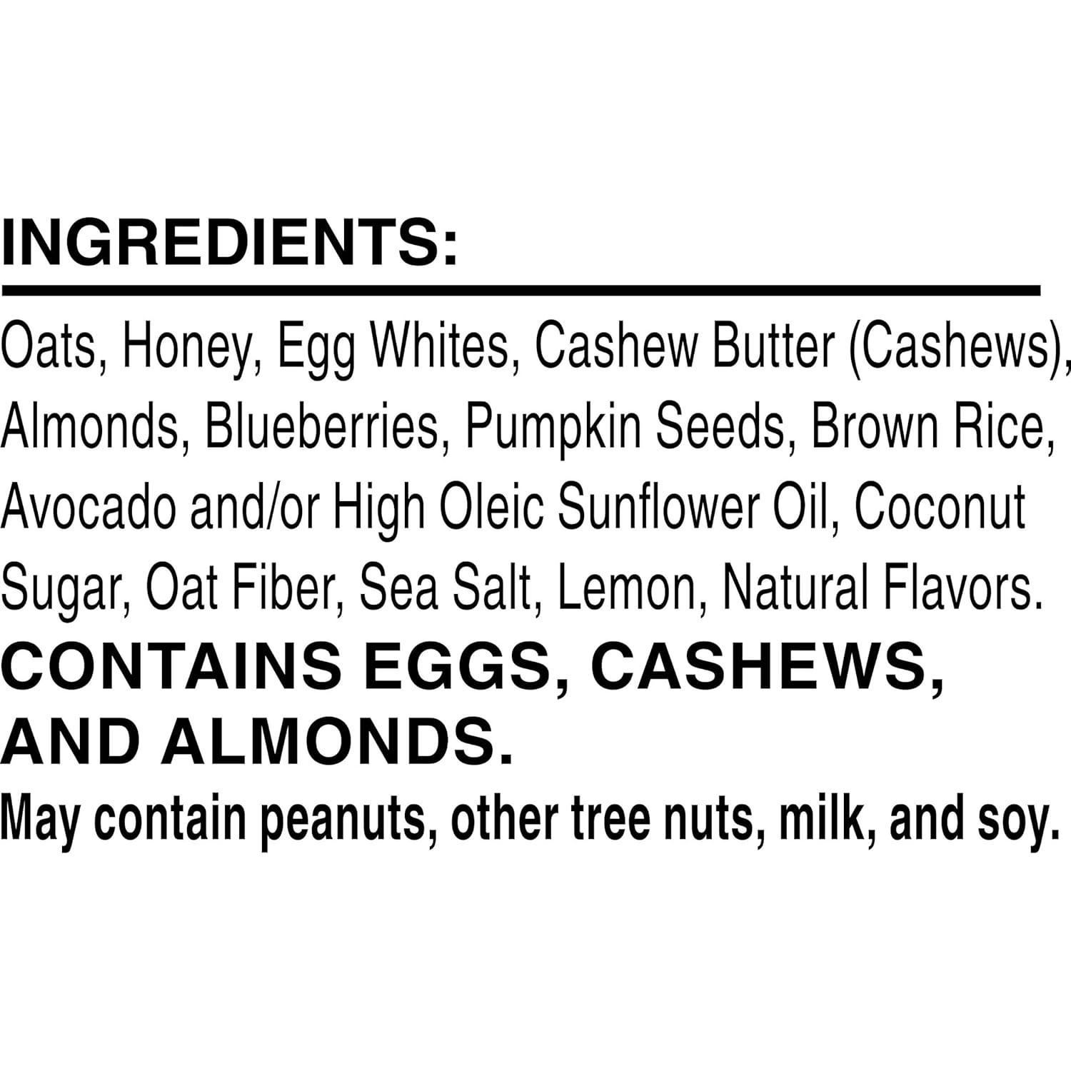 image:imageRXBAR Nut Butter And Oat Protein Bars Protein Snacks Snack Bars Blueberry Cashew Butter 97oz Box 5 Count97 OZ Pack of 2