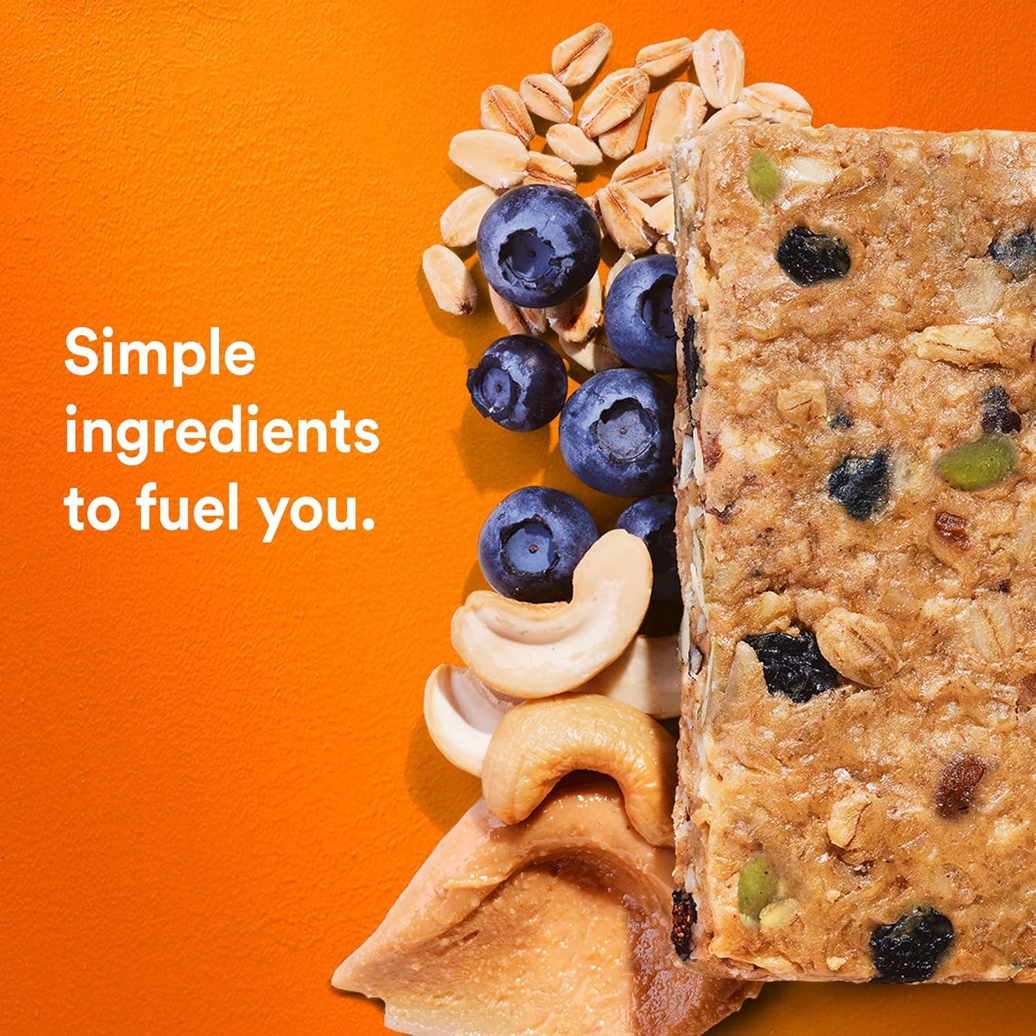 image:imageRXBAR Nut Butter And Oat Protein Bars Protein Snacks Snack Bars Blueberry Cashew Butter 97oz Box 5 Count97 OZ Pack of 2