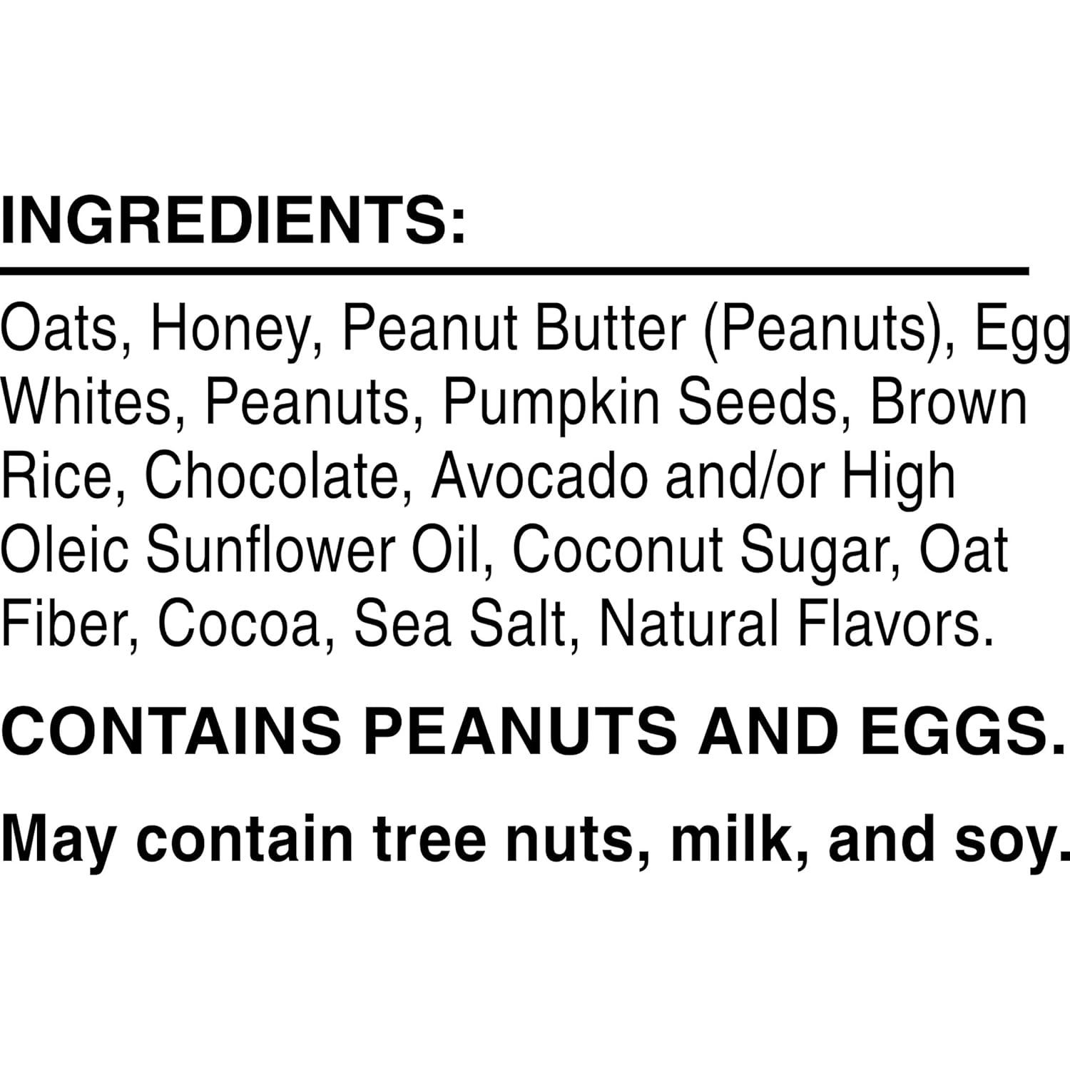 image:imageRXBAR Nut Butter and Oat Protein Bars Protein Snacks Dark Chocolate Peanut Butter 6 Boxes 30 Bars12 Count