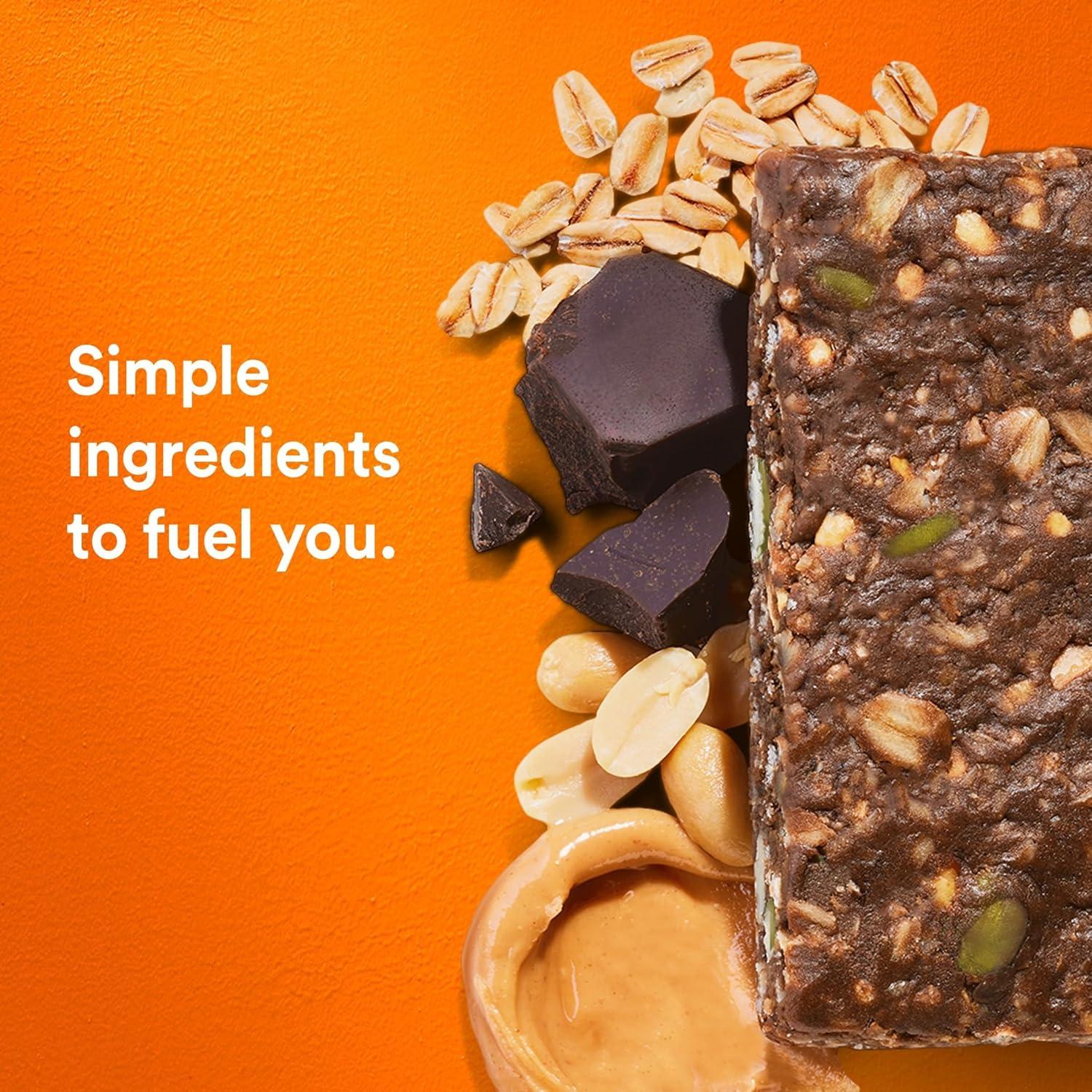 image:imageRXBAR Nut Butter and Oat Protein Bars Protein Snacks Dark Chocolate Peanut Butter 6 Boxes 30 Bars12 Count