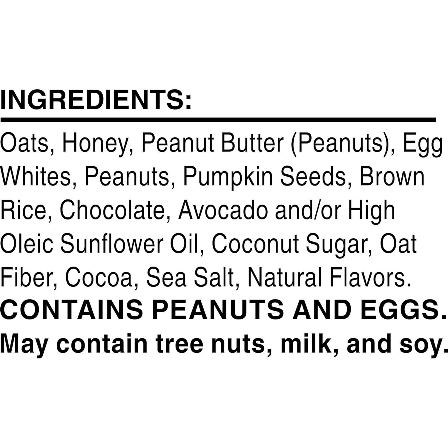 image:imageRXBAR Nut Butter and Oat Protein Bars Protein Snacks Dark Chocolate Peanut Butter 6 Boxes 30 Bars30 Count