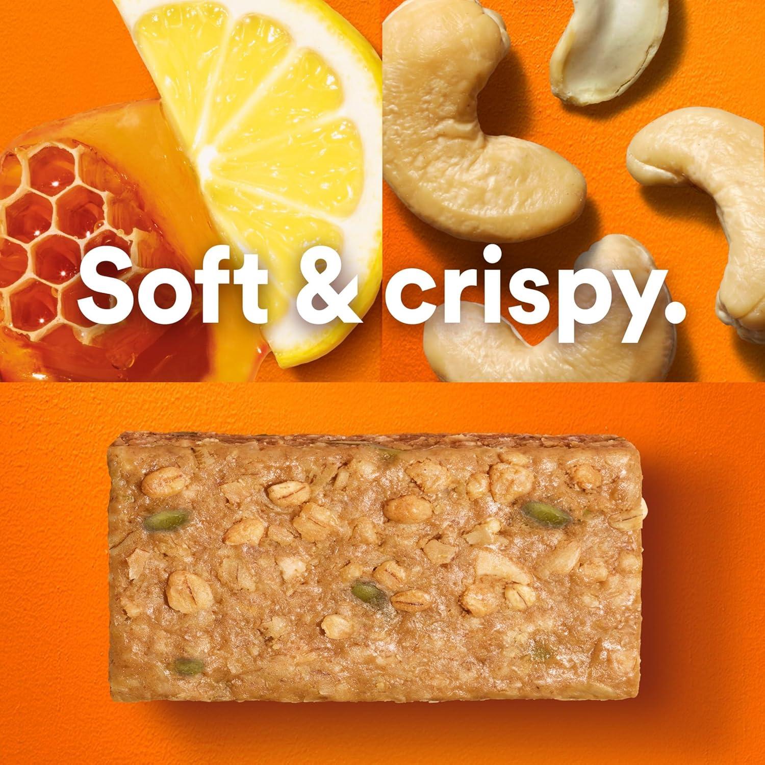 image:imageRXBAR Nut Butter and Oat Protein Bars Protein Snacks Snack Bars Lemon Honey Cashew Butter 232oz Box 12 Count30 Count