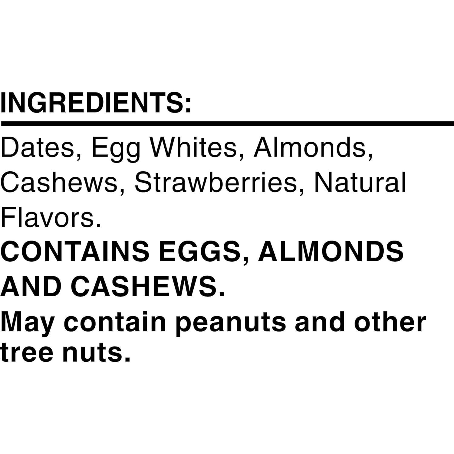 image:imageRXBAR Protein Bars 12g Protein Gluten Free Snacks Strawberry 22oz Box 12 Bars30 Count