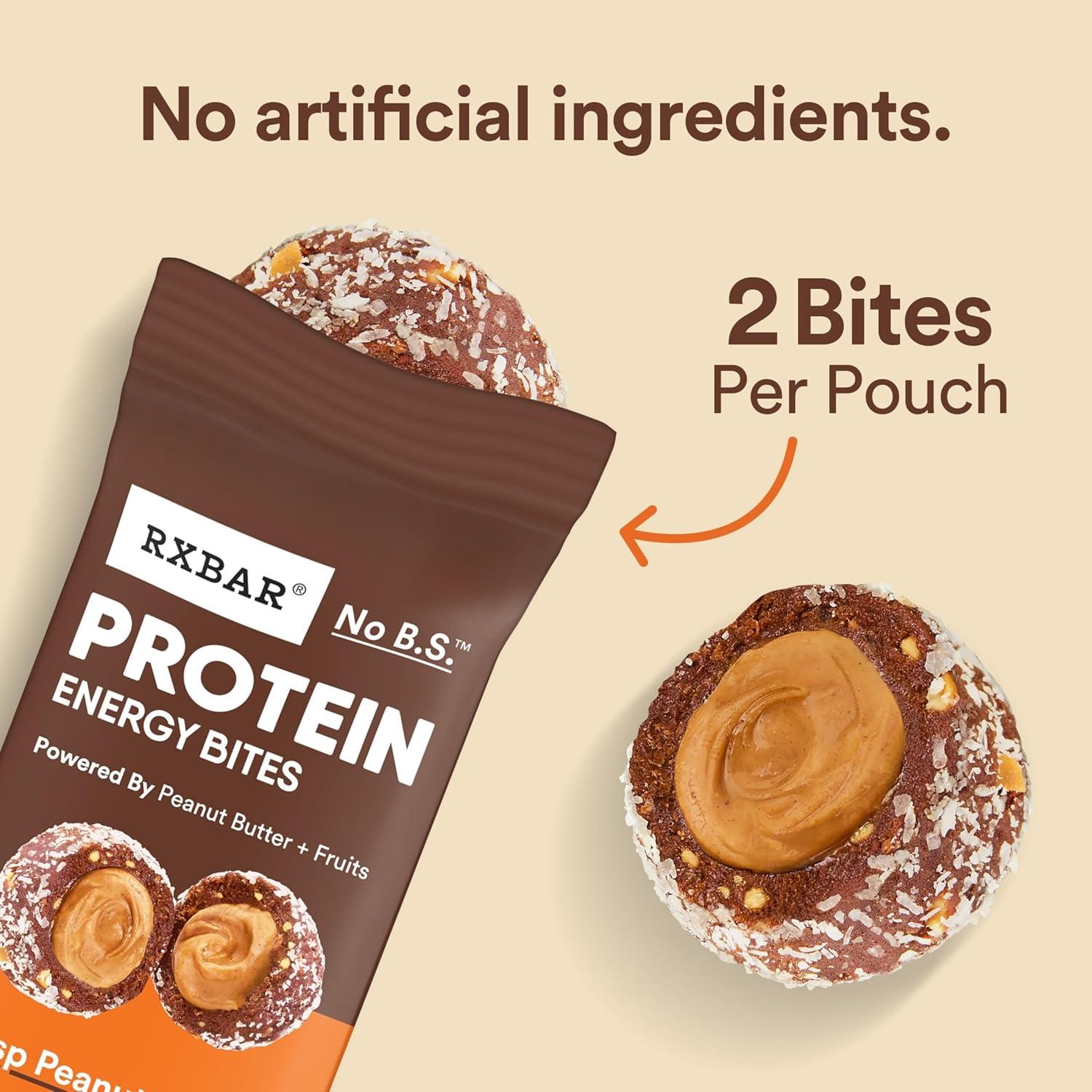 image:imageRXBAR Protein Energy Bites Gluten Free Energy Snacks Protein Snacks Variety Pack 20 BitesVariety Pack