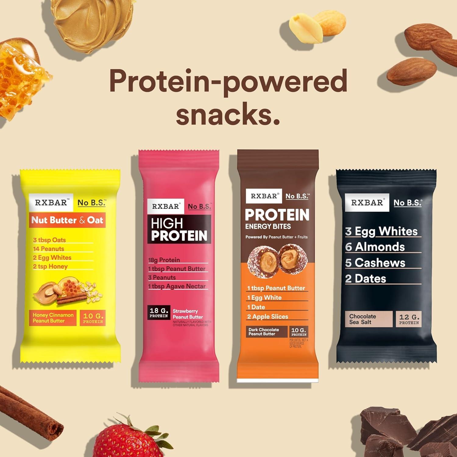 image:imageRXBAR Protein Energy Bites Gluten Free Energy Snacks Protein Snacks Variety Pack 20 BitesVariety Pack