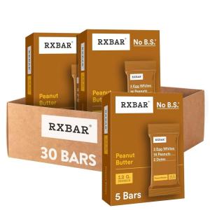 image:imageRXBAR Protein Bars 12g Protein Gluten Free Snacks Snack Bars Peanut Butter 22oz Box 12 Count30 Count