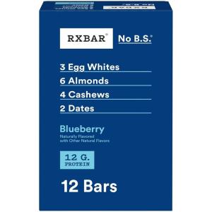 image:imageRXBAR Protein Bars Protein Snack Snack Bars Blueberry 22oz Box 12 CountBlueberry 1