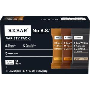 image:imageRXBAR Protein Bars Protein Snack Snack Bars Peanut Butter Chocolate 22oz Box 12 Count3Flavor Variety